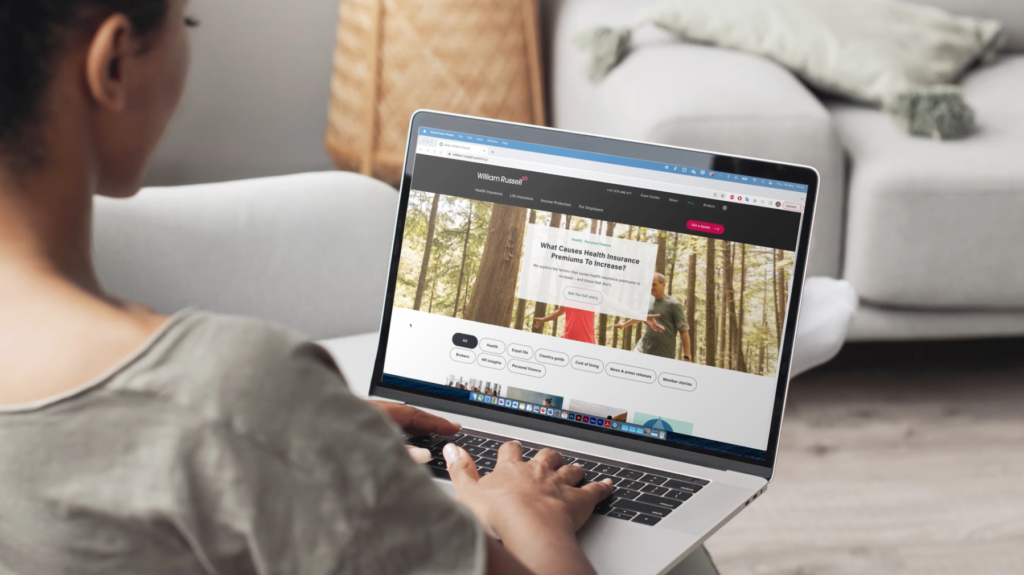 William Russell website