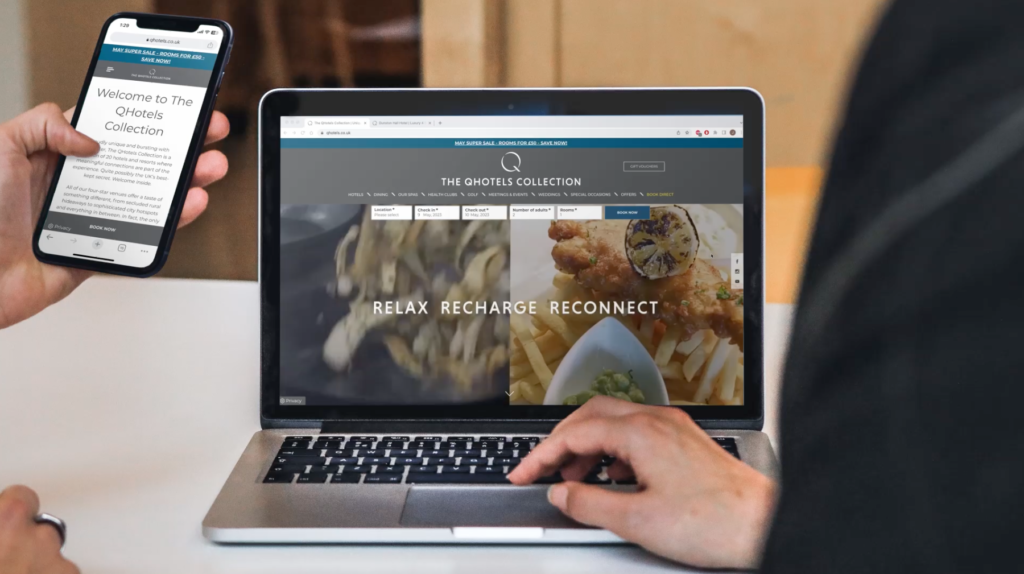 Q Hotels Collection website